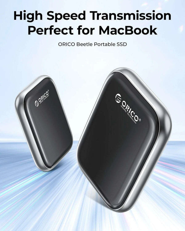 ORICO Beetle 2TB Portable SSD - Ultra-Fast Data Transfer for MacBooks, Laptops, and More