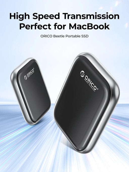 ORICO Beetle 2TB Portable SSD - Ultra-Fast Data Transfer for MacBooks, Laptops, and More