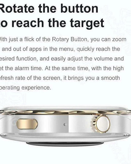 Stylish White Fitness Smartwatch with Comprehensive Health Tracking and NFC Integration