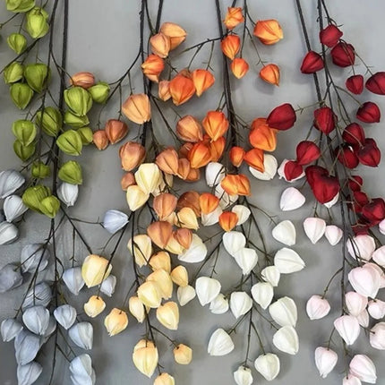 Aucho Real Touch Lantern Flower Branch - Lifelike Decorative Simulatio