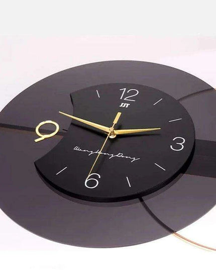 Botanica Contemporary Minimalist Wall Clock - Chic Timekeeping Solution for Modern Interiors