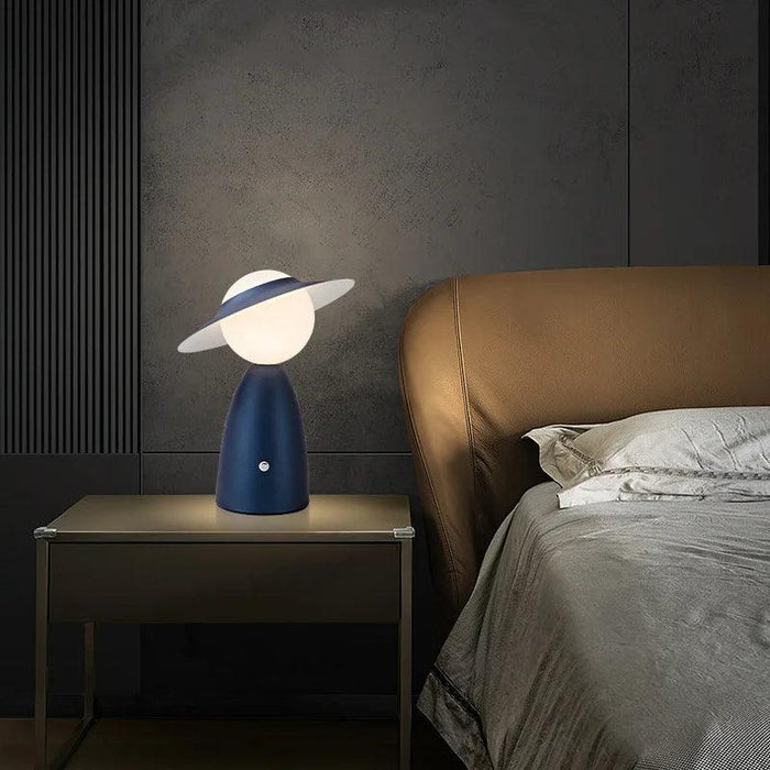 Swordsman Rechargeable Touch Dimming Desk Lamp - Modern Elegance for Home and Office