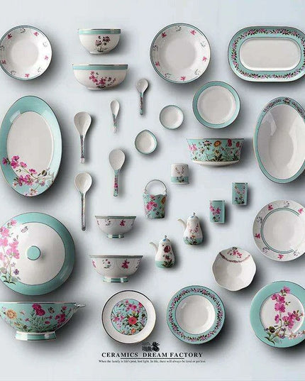 Exquisite Chinese Bone China Dinnerware Set for an Elevated Dining Experience