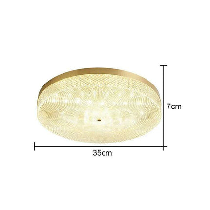 Chic LED Round Acrylic Ceiling Light for Luxurious Home Decor