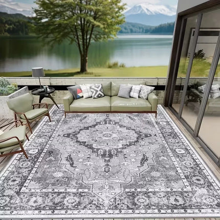 Bohemian Vintage Soft Area Rug — Non-Slip, Multi-Size | Très Élite