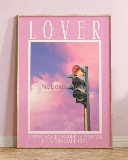 Taylor Swift Lyric Canvas Prints - Elegant Wall Art Inspired by Midnights, Lover, and Reputation Albums