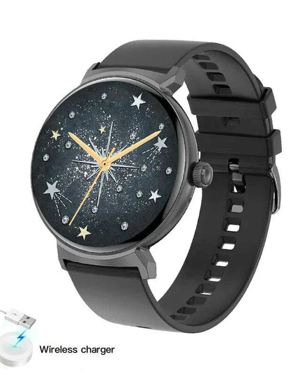 Chic Smart NFC Watch for Women with Bluetooth Calling, GPS, and Health Monitoring