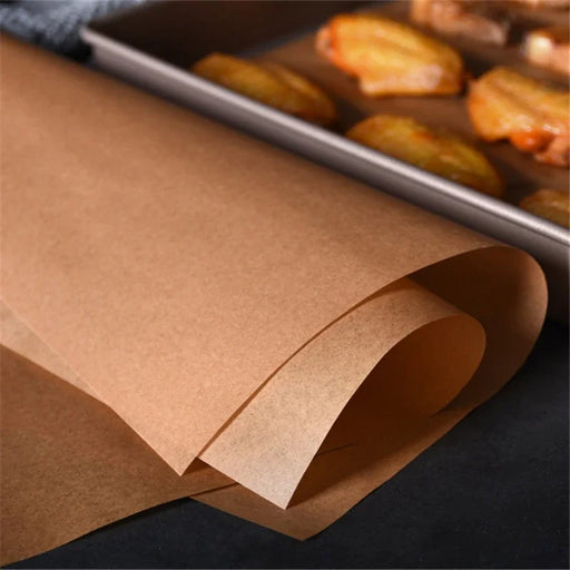 500-Count Premium Non-Stick Parchment Paper Sheets for Baking and Grilling