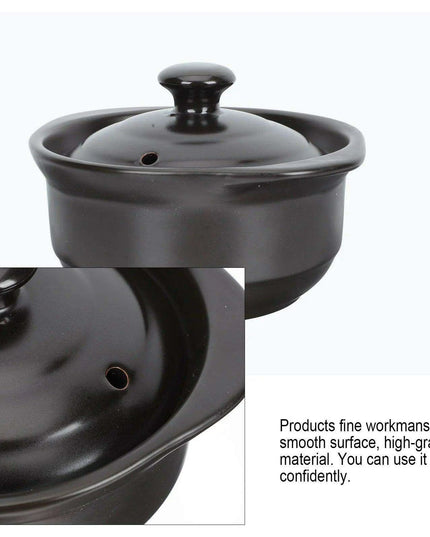 Elegant Non-Stick Ceramic Cooking Pot: Your Essential Kitchen Companion