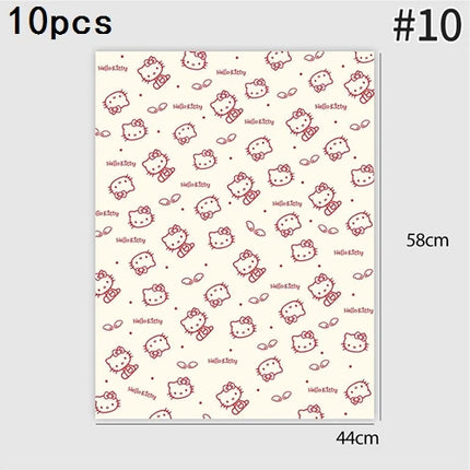 Gardenlife Store Hello Kitty Flower Bouquet Wrapping Paper & Ribbon Se