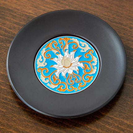 Serene Zen-Style Kung Fu Tea Coasters - Stylish Heat-Resistant Mats for Enhanced Beverage Experience