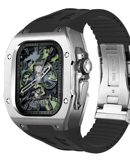 Titanium Alloy 49MM Customizable Apple Watch Conversion Kit with Tools