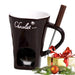 Elegant Ceramic Fondue Set with Butter Warmer for Decadent Dipping Experiences