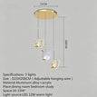 3 Lights Round / Warm White