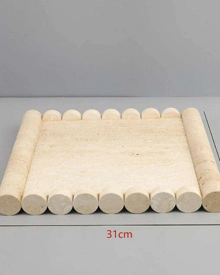 Scandinavian Elegance Marble Serving Tray Collection