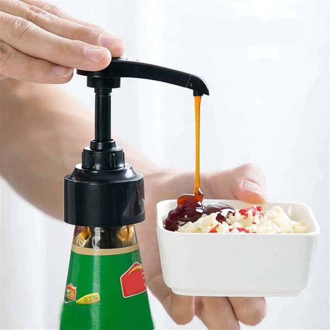 Ultimate Precision Sauce Pump Set – Ideal Dispenser for Syrups, Ketchup, and Oils in Your Kitchen