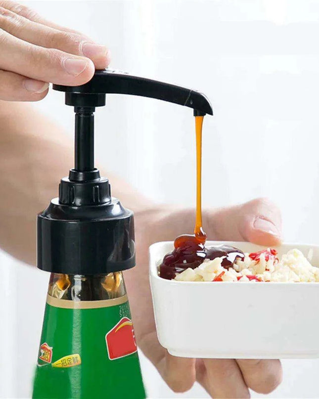 Ultimate Precision Sauce Pump Set – Ideal Dispenser for Syrups, Ketchup, and Oils in Your Kitchen