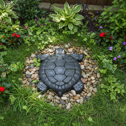 ABS Tortoise Stepping Stone Mold — Reusable DIY Garden Path Maker Gardening Accessories reusable-path-maker-mold-generic-tortoise-concrete-cement-mold-diy-walkway-stepping-stones-mold-for-garden-walkway-black Patio, Lawn & Garden › Gardening › Garden Décor › Garden Statues & Lawn Ornaments