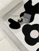 Chic Eco-Conscious Monochrome Abstract Area Rug with Superior Stability
