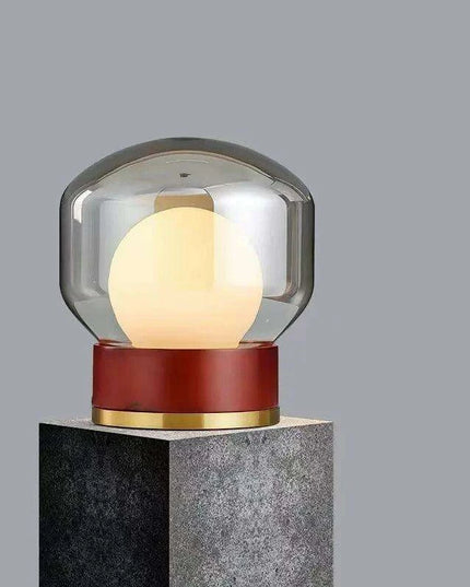 Walnut Wood Japanese Retro Bedside Lamp - Elegant Decorative Lighting for Cozy Spaces