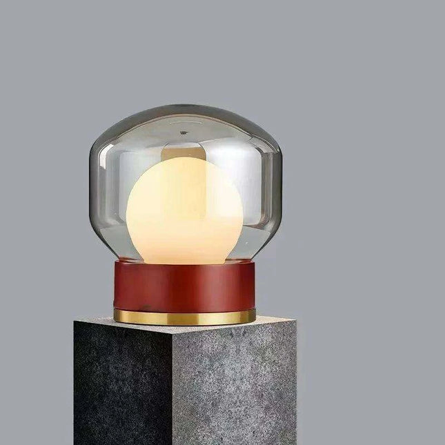 Walnut Wood Japanese Retro Bedside Lamp - Elegant Decorative Lighting for Cozy Spaces