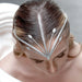 Regal Crystal Zircon Bridal Crown for Forehead Ornamentation