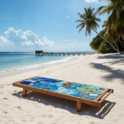 A20MaoX Ocean Creatures Butterfly Quick-Dry Microfiber Beach Towel
