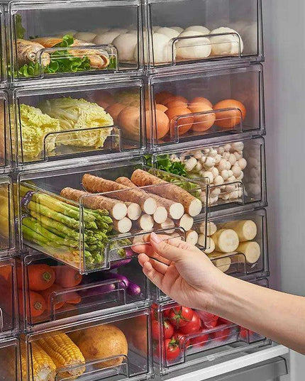 Fridge Organization Freshness Container - Ultimate Storage Solution for Neat Refrigeration