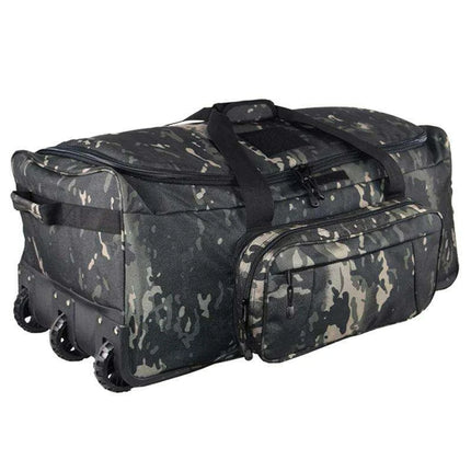 Premium Heavy-Duty Wheeled Tactical Duffel Bag for Adventurers and Travelers