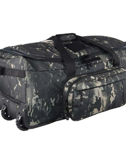 Premium Heavy-Duty Wheeled Tactical Duffel Bag for Adventurers and Travelers