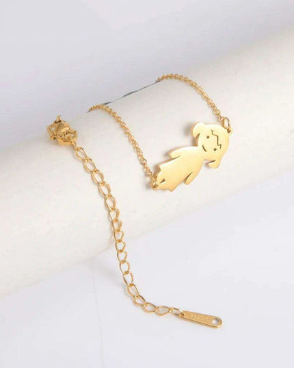 Personalized Kids' Fishhook Memory Bracelet