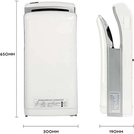 Rapid-Dry 1800W HEPA Commercial Jet Hand Dryer - Ultra-Fast Drying Solution for Restrooms