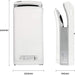 1800W Commercial HEPA Jet Hand Dryer for Fast Drying in Toilets