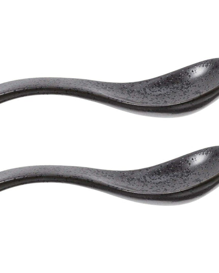 Elegant Japanese Ceramic Spoon for Ramen and Dumplings - A Touch of Sophistication for Every Meal