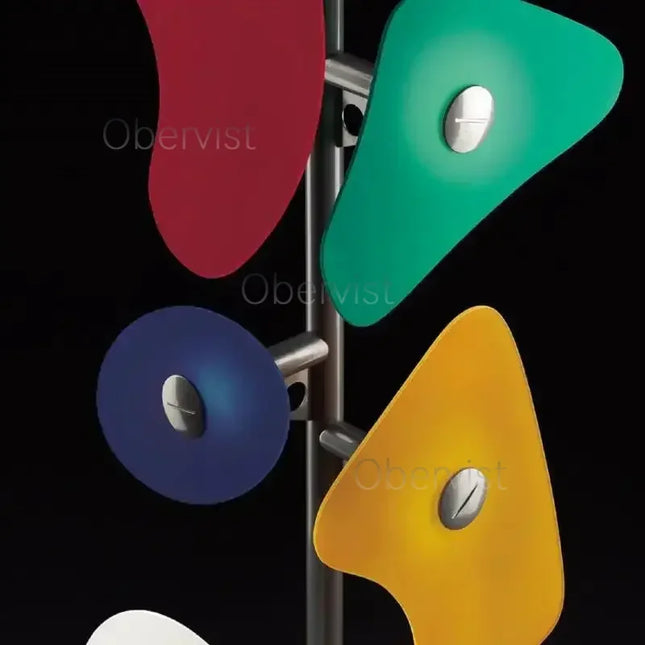 Scandinavian LED Orbital Floor Lamp — Color Changing, Acrylic, EU/UK/US/AU Plug