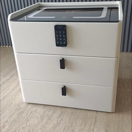 SZTongSheng Smart Nightstand: Wireless Charger & Touch Control LED Lig