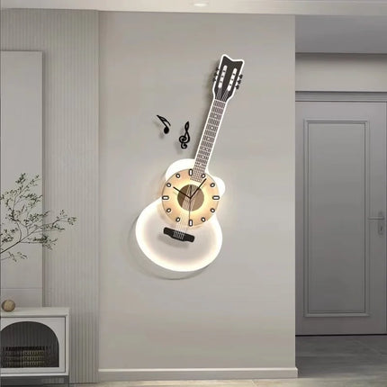Modern Minimalist Wall Lamp with Art Clock Face