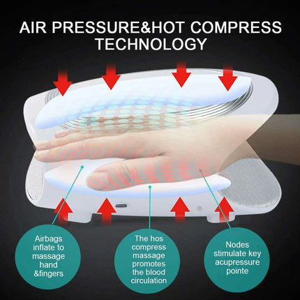 Cordless Hand Massager with Heat Therapy for Effective Arthritis Relief