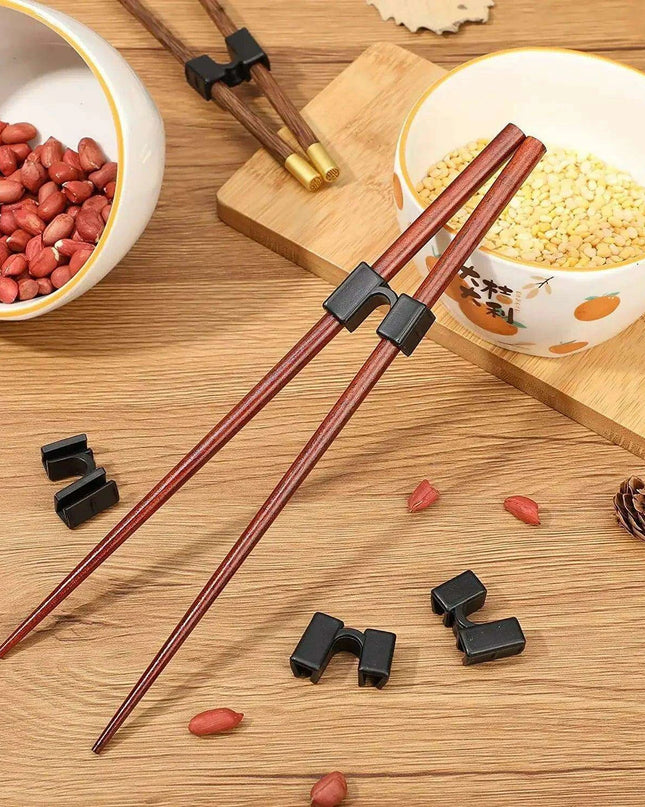 Set of 5 Easy-to-Use Reusable Chopstick Training Helpers - Perfect for Mastering Dining Skills