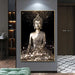 Buddha's Serene Aura: Personalized Canvas Artwork for Home and Office Interiors