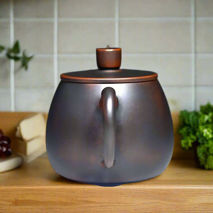 Elegant 220ml Nixing Zisha Purple Clay Teapot Set - A Must-Have for Tea Aficionados