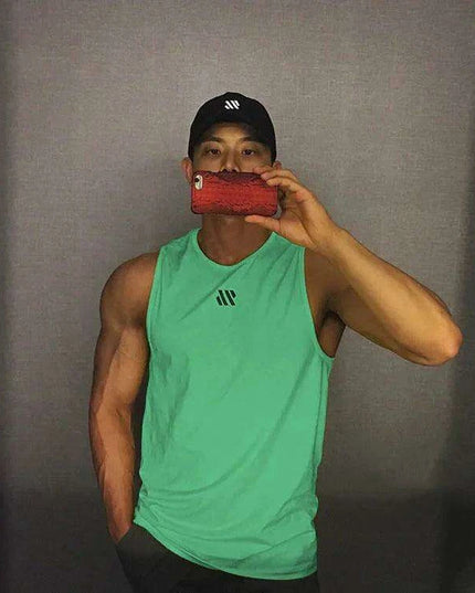 Men's Summer Tactical Mesh Sleeveless Training Vest - Breathable Gym Sports T-shirt for Running and Muscle Workouts