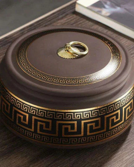 Premium Purple Clay Tea Storage Jar for Optimal Pu'er Tea Preservation