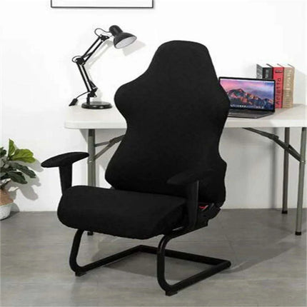 High Back Elastic Chair Cover for Office and Living Room