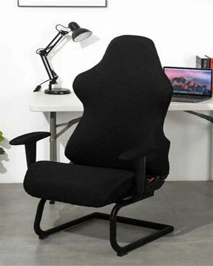 High Back Elastic Chair Cover for Office and Living Room
