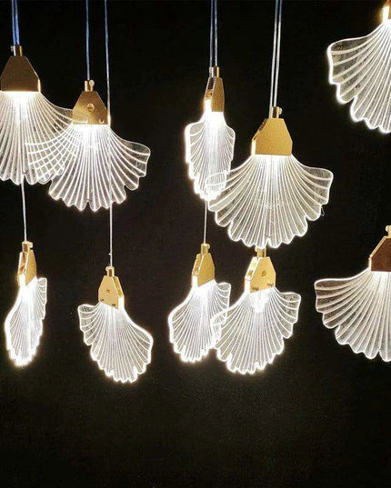 Illuminating Elegance: Ginkgo Leaf LED Lamp for Unforgettable Celebrations
