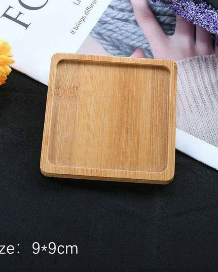 Bamboo Serenity: Chic Bathroom Storage Set with Coaster