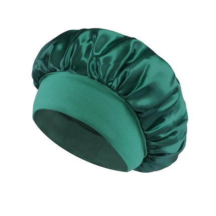 Women Satin Bonnet Hair Bonnet for Sleeping Hair Care Silk Bonnets Solid Wide-brimmed Sleeping Hat with Elastic Soft Band women-satin-bonnet-hair-bonnet-for-sleeping-hair-care-silk-bonnets-solid-wide-brimmed-sleeping-hat-with-elastic-soft-band