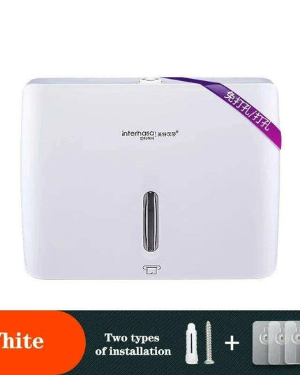 Wall-Mounted Key-Lock Paper Towel Dispenser with 200 Capacity