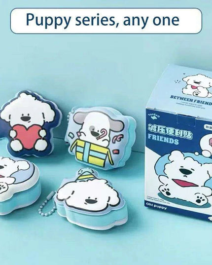 Whimsical Mini Notebook Set with Fun Sticky Tabs & Cute Note Adhesives